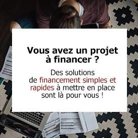 Vous avez un projet à financer ?