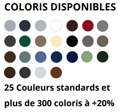 Couleur Portail Aluminium Kostum