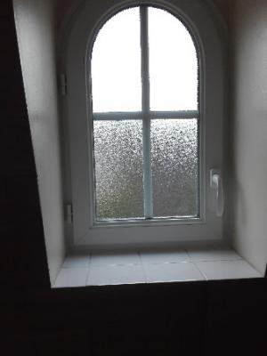 Fenêtre cintrée PVC Blanc