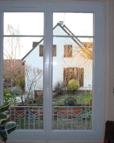Renovation Maison - Fenêtre PVC Blanc, Ouverture à la française