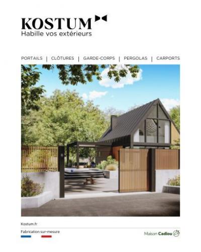 Portails / Clôtures / Garde-corps / Carports / Pergolas - KOSTUM Portails / Clôtures / Garde-corps / Carports / Pergolas - KOSTUM