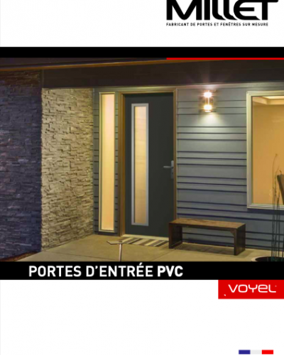 MILLET - Portes d'entrée PVC