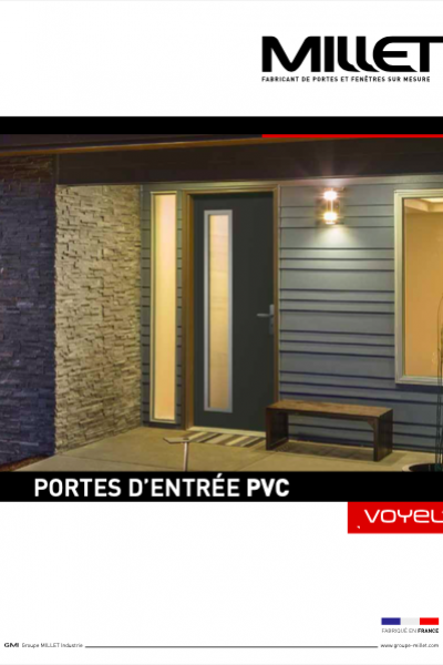 MILLET - Portes d'entrée PVC