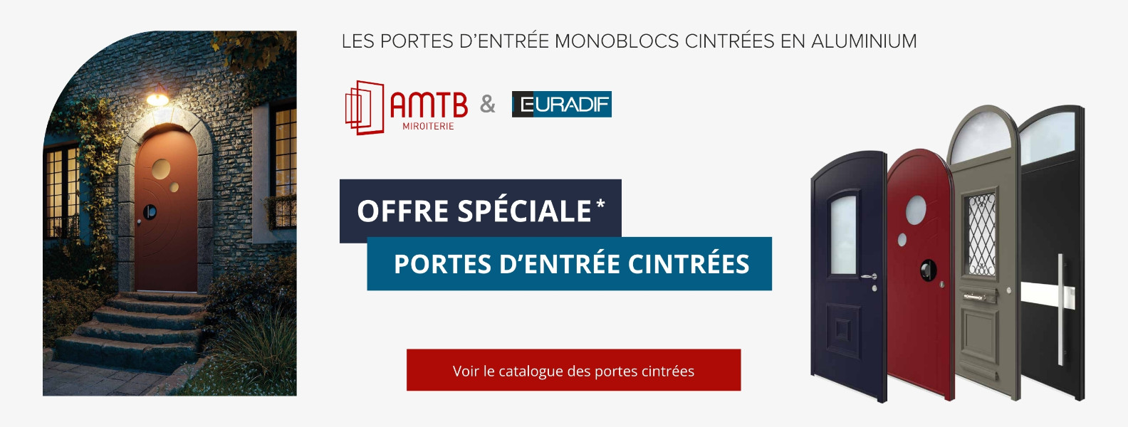 Offre spéciale porte cintrées Draveil - Ile de France AMTB sur mesure