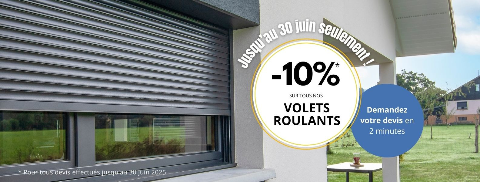 Promo Volets Roulants Motorisés