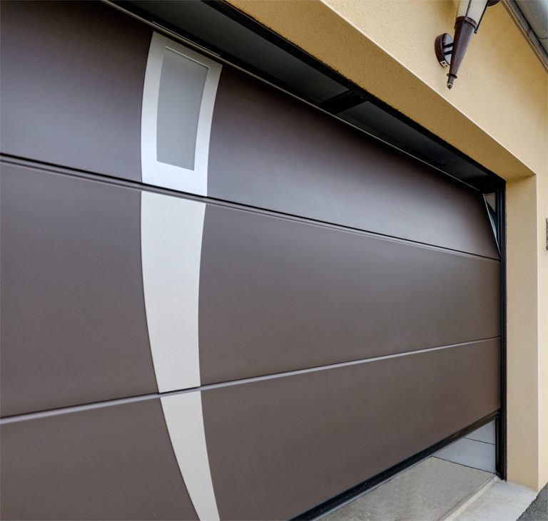 Porte de garage sectionnelle Plafond CARSEC PRO AMTB Soprofen