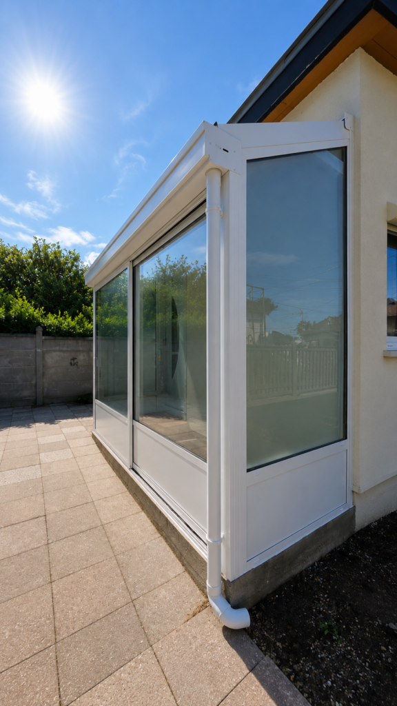 sas d'entrée aluminium 91